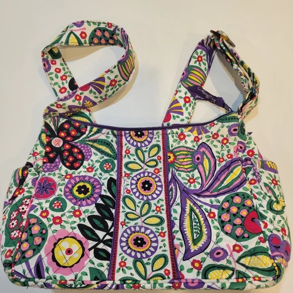 Vera Bradley Floral Multicolor Shoulder Bag - Picture 6 of 6